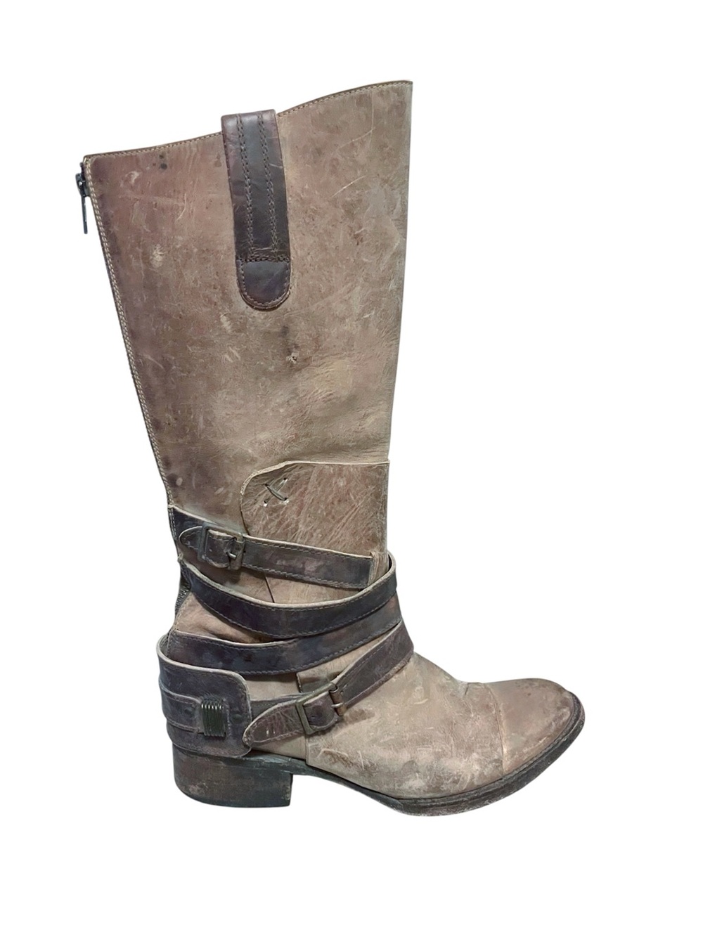 Freebird by Steven Rustic Distressed Dakota Boots